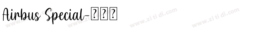 Airbus Special字体转换